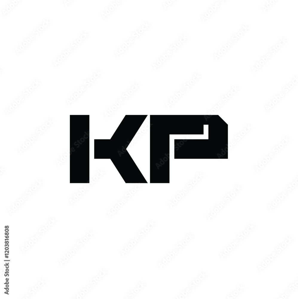 KP monogram logo design letter text name symbol monochrome logotype alphabet character simple logo KP monogram logo design letter text name symbol monochrome logotype alphabet character simple logo
