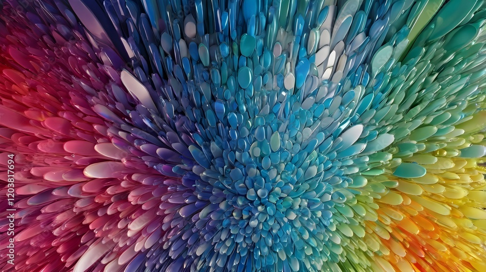 Obraz premium Photo realistic abstract background