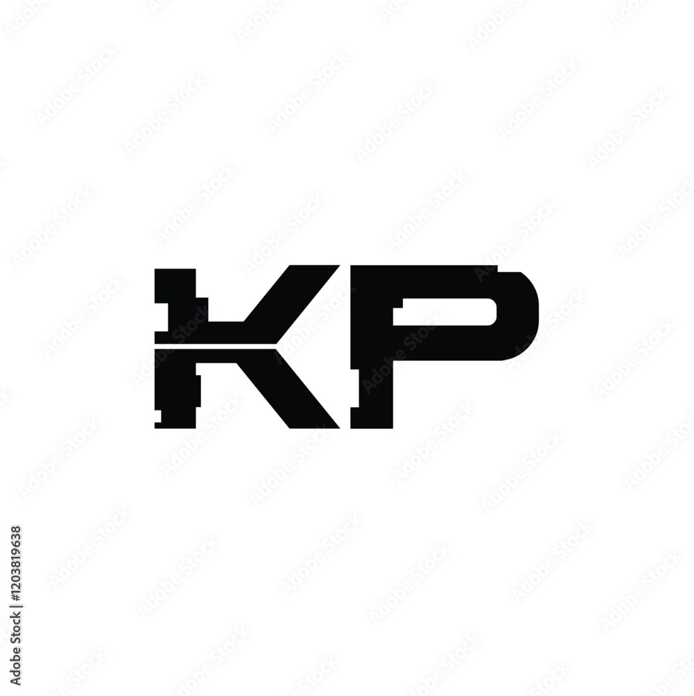 KP monogram logo design letter text name symbol monochrome logotype alphabet character simple logo KP monogram logo design letter text name symbol monochrome logotype alphabet character simple logo