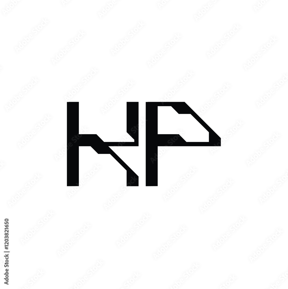 KP monogram logo design letter text name symbol monochrome logotype alphabet character simple logo KP monogram logo design letter text name symbol monochrome logotype alphabet character simple logo