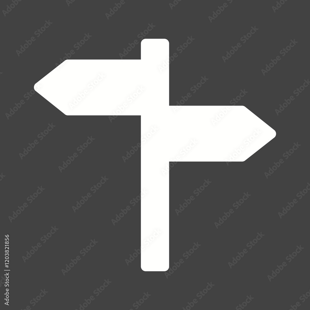 Obraz premium Objects Glyph Inverted illustration.