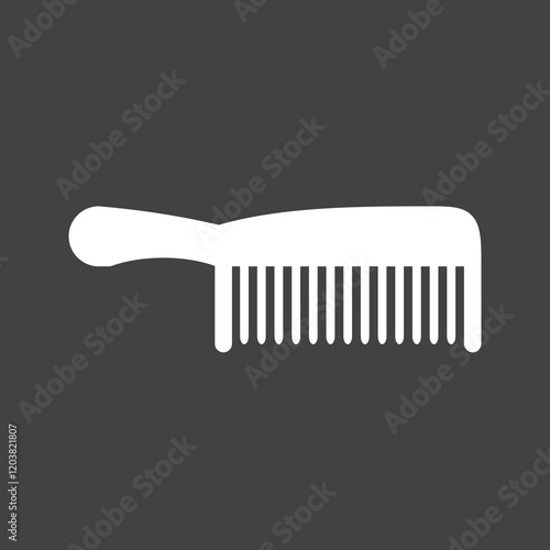 Objects Glyph Inverted illustration.