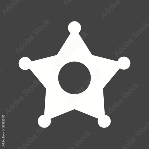 Objects Glyph Inverted illustration.