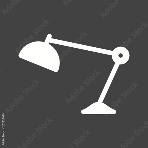 Objects Glyph Inverted illustration.