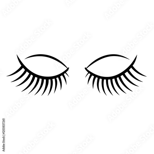 vector illustration of eye