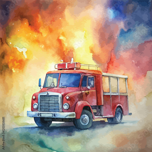 With sirens blaring, firetrucks remind us of the unwavering commitment to safety and emergency preparedness.