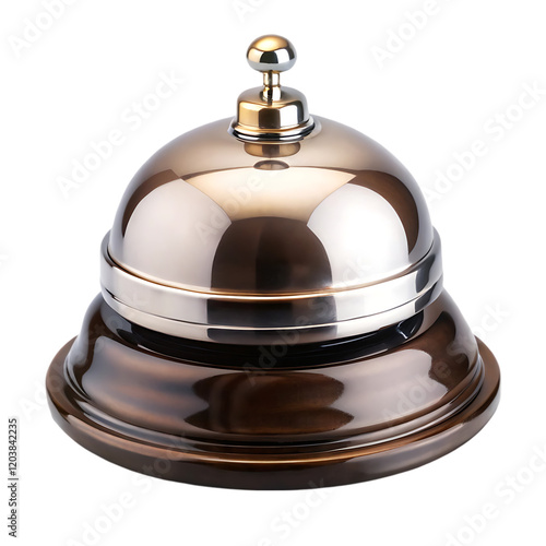 service bell isolated on white