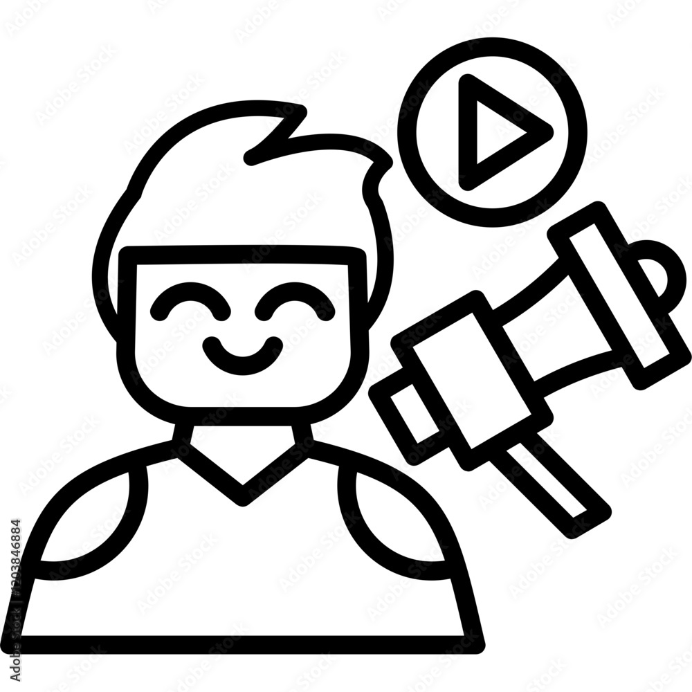 Digital Marketer Icon Digital Marketer Icon