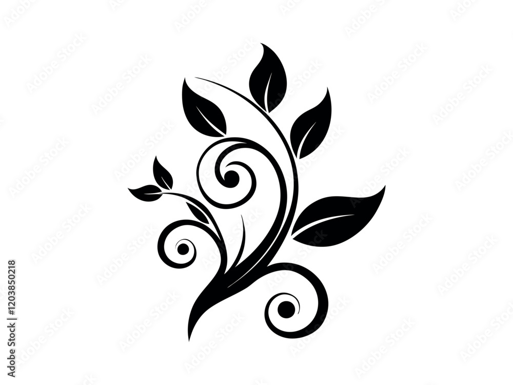 flower art design vector silhouette flower art design vector silhouette