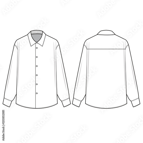 shirt sleeve mockup template clothing vector design