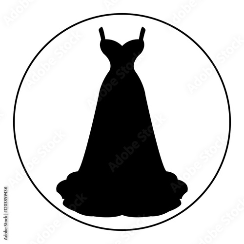 wedding dress icon