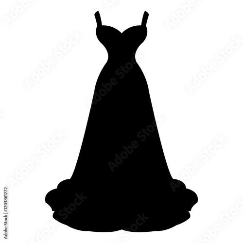 wedding dress icon