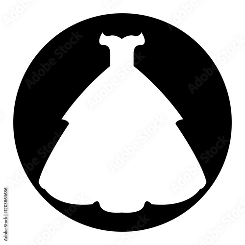 wedding dress icon