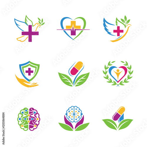 Harvesting Inspiration from Knowledge logo design  concept  