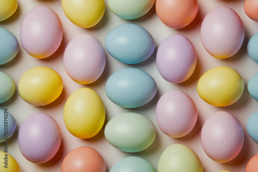A collection of pastel Easter eggs with rich, vibrant colors on a textured background. The moody lighting adds depth, creating a dramatic and artistic still-life composition. A collection of pastel Easter eggs with rich, vibrant colors on a textured background. The moody lighting adds depth, creating a dramatic and artistic still-life composition.
