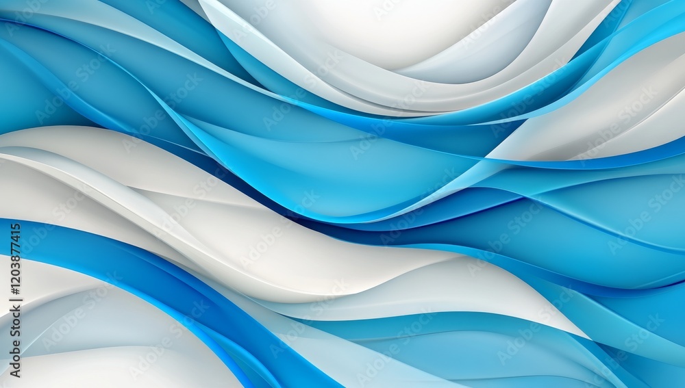 Fototapeta premium Abstract Ice And Water Background