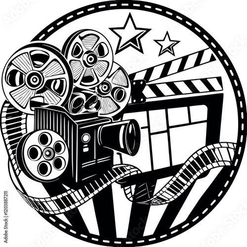 Logo hollywood films