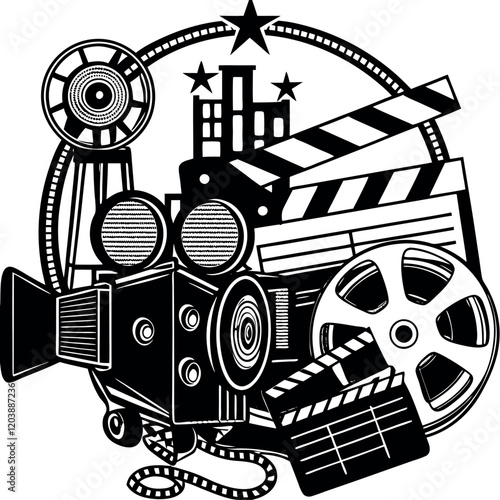 Logo hollywood films