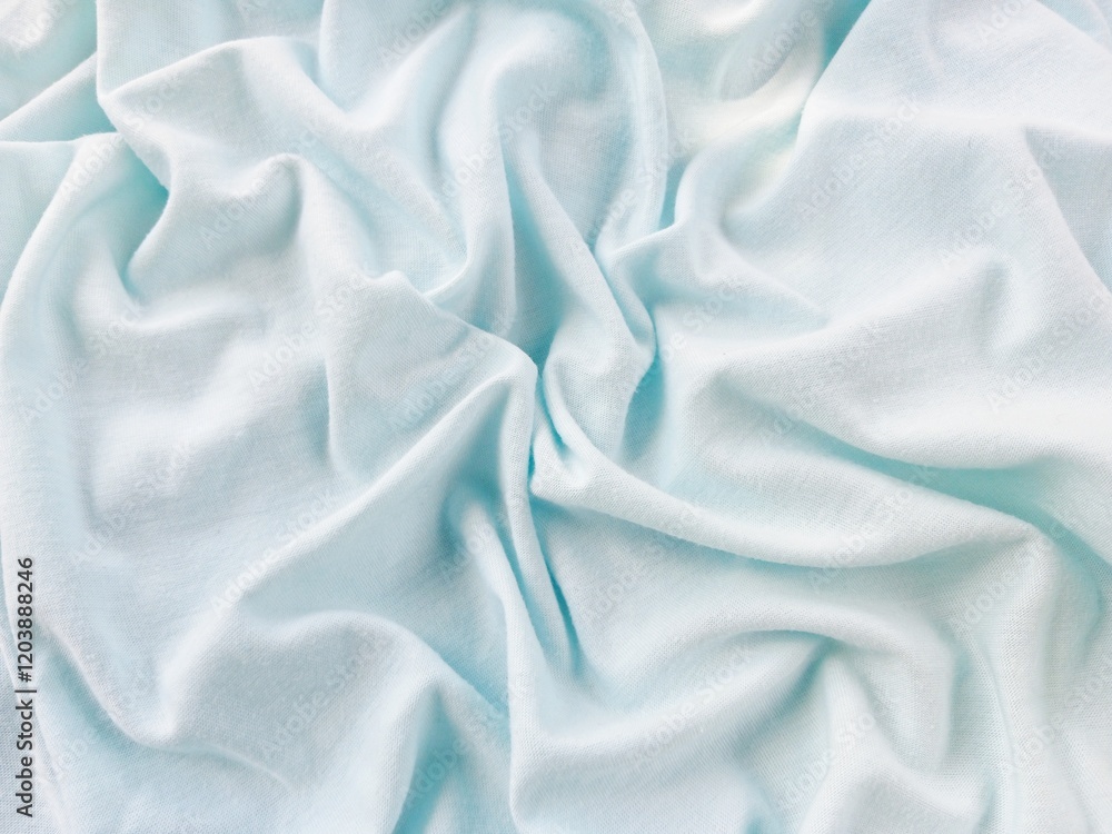 Obraz premium Soft crumpled fabric background