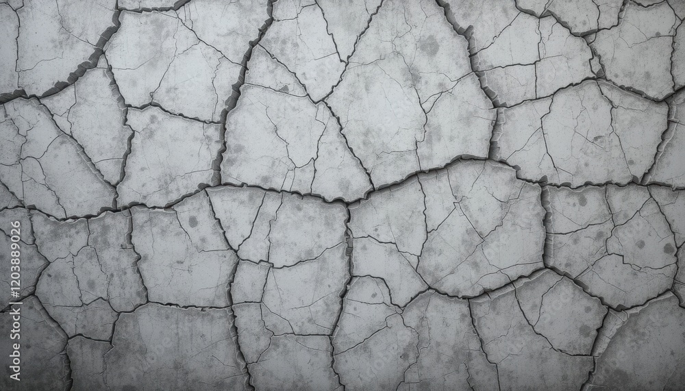 Obraz premium cracked concrete wall texture