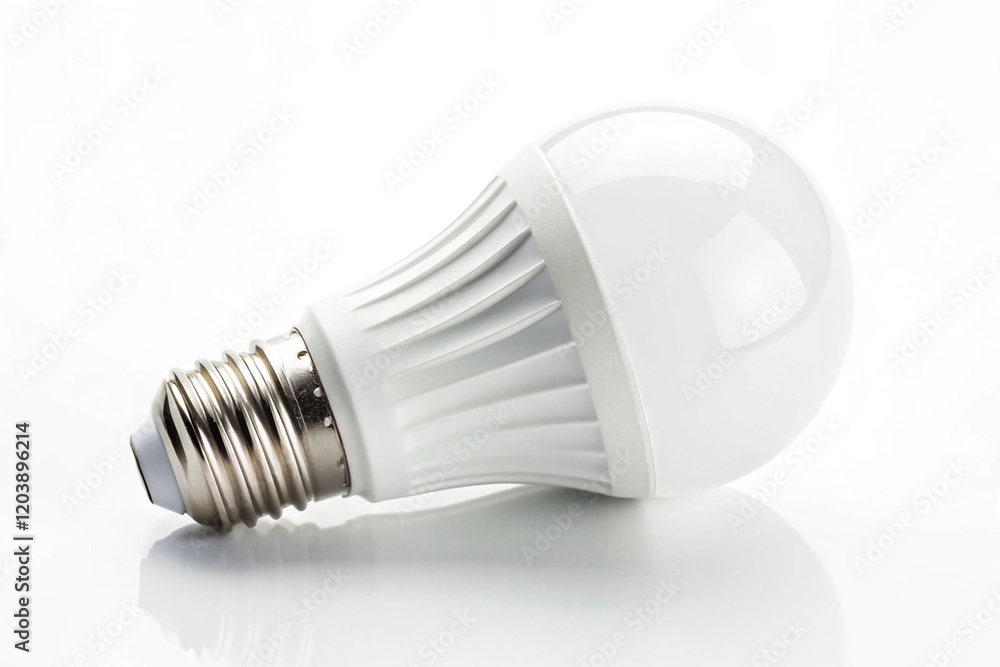 led light bulb isolated on white background. led light bulb isolated on white background.