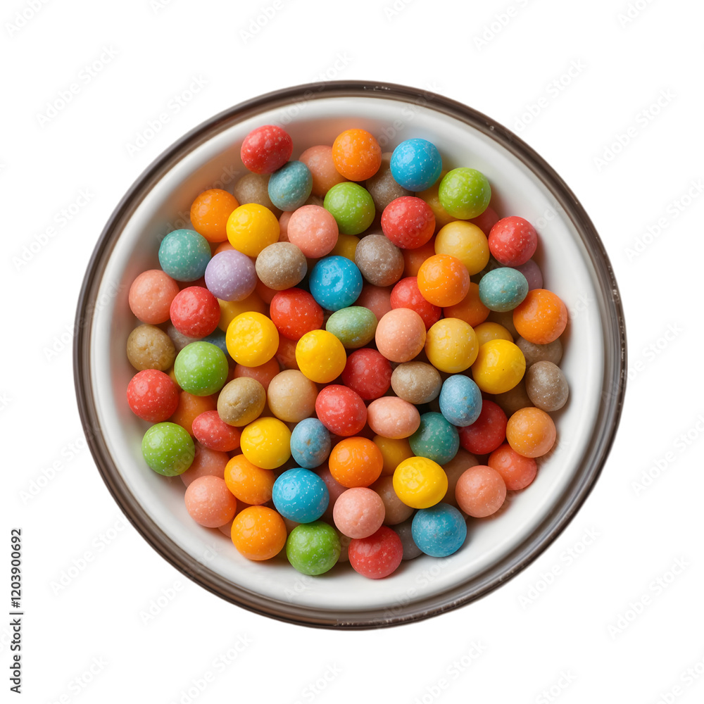 Multicolored fruit candies in plate on white background Multicolored fruit candies in plate on white background