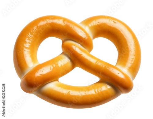 Obraz na płótnie pretzel isolated on white background