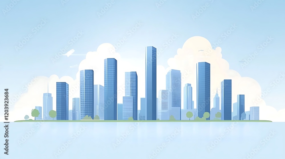 Fototapeta premium Real Estate Promotion Featuring Properties with Striking Aesthetic Charm 