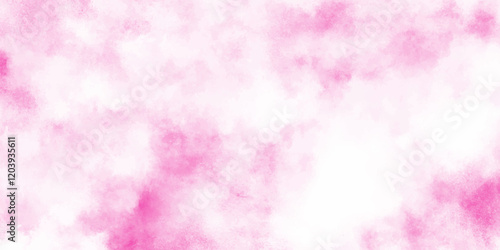 Pink rose tone abstract texture with cloudy stains, Stain artistic hand painted texture of pink, pastel hand painted watercolor of pink texture, White smoky watercolor painting on old paper texture.