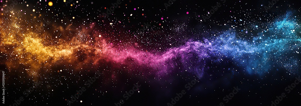 Fototapeta premium Happy Holi for Festival of Colors vector elements for card, greeting, poster design. 