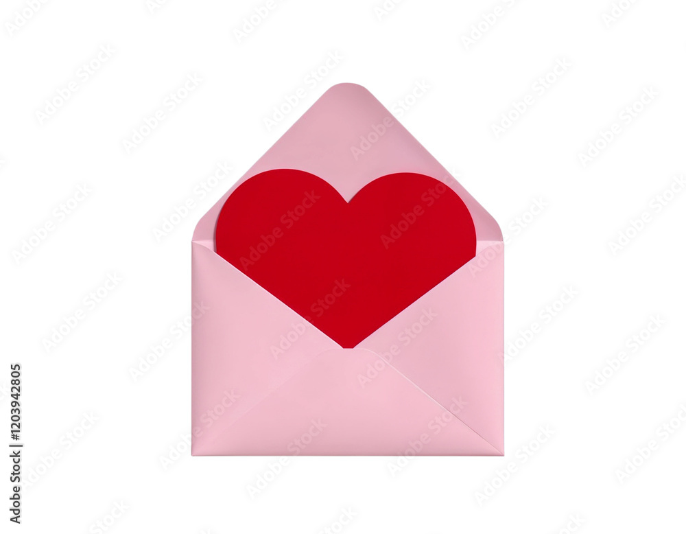 envelope with heart envelope with heart
