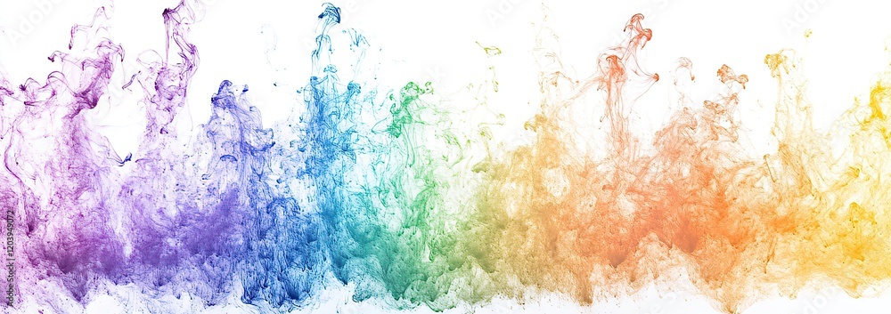 Fototapeta premium Happy Holi for Festival of Colors vector elements for card, greeting, poster design.