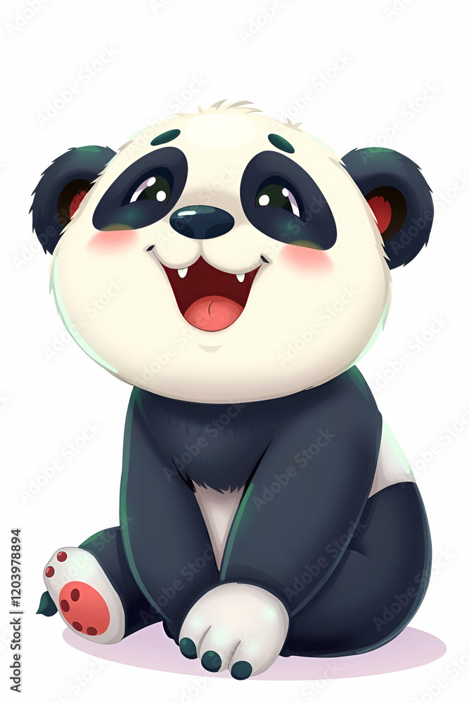 panda bear with a heart panda bear with a heart