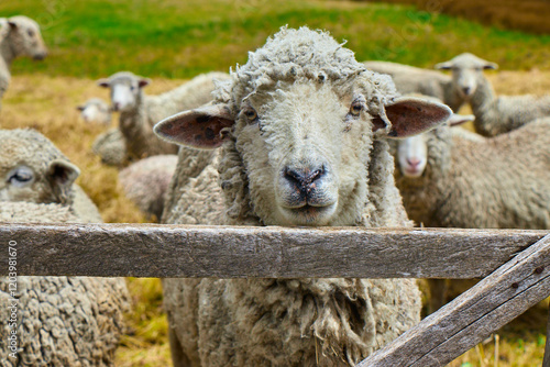 borreguito en corral