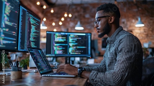 Engineer coding