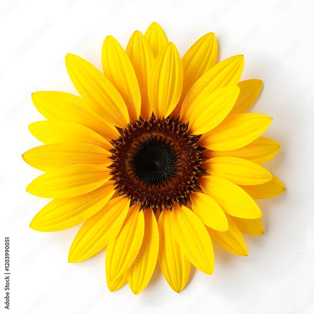sunflower isolated on white background sunflower isolated on white background