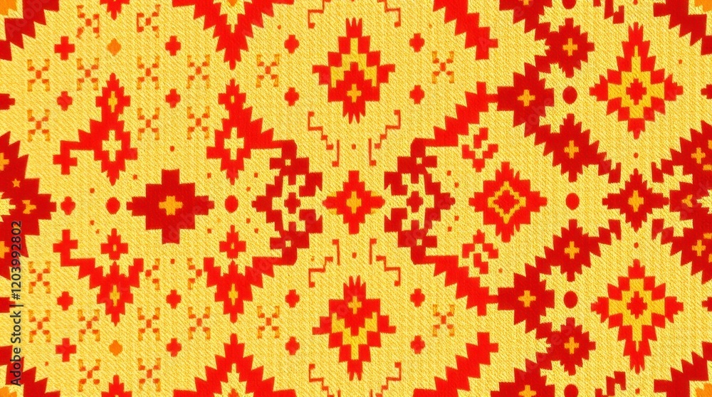 diamond seamless pattern. The ikat geometric folklore ornament displays tribal ethnic vector texture in Aztec style, reminiscent of folk embroidery from Indian, Moroccan, Turkish, and diamond seamless pattern. The ikat geometric folklore ornament displays tribal ethnic vector texture in Aztec style, reminiscent of folk embroidery from Indian, Moroccan, Turkish, and