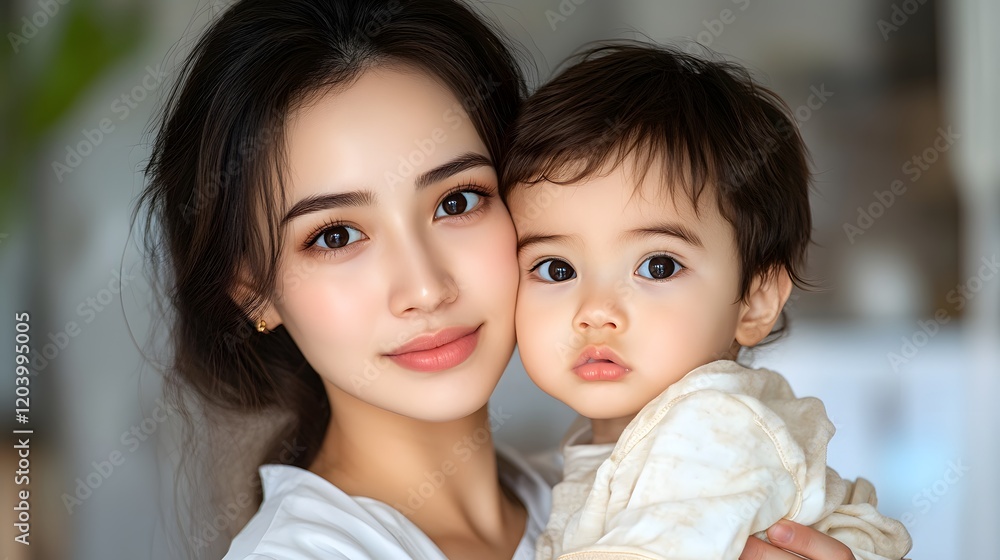 Nurse Providing Comforting Care to a Child in a Medical Setting Nurse Providing Comforting Care to a Child in a Medical Setting