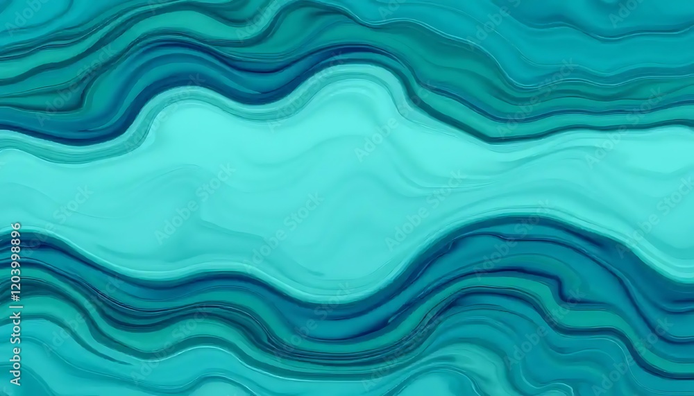 Abstract Teal Blue Wave Pattern Design Abstract Teal Blue Wave Pattern Design