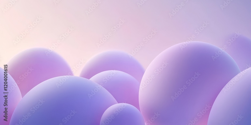 Abstract pastel purple spheres background. Abstract pastel purple spheres background.