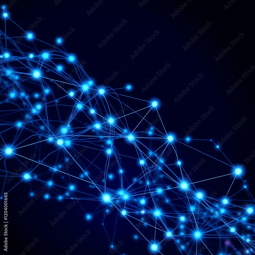 Technology Network Background