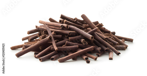 Wallpaper Mural Pile of Raw Cinnamon Sticks Isolated on White Background Torontodigital.ca