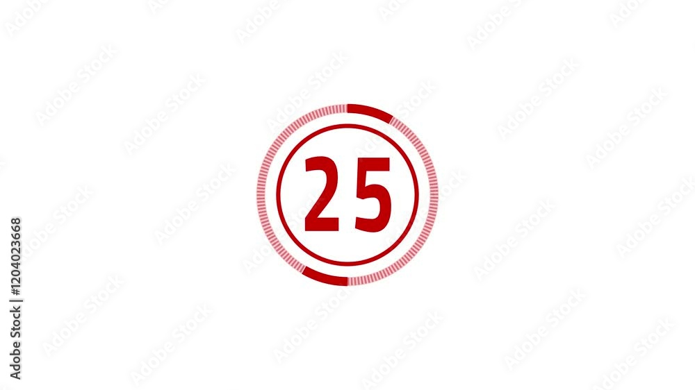 Creative 30 seconds countdown timer with smooth loading in red color, countdown animated indicator and loading, thirteen second countdown timer with loading concept Creative 30 seconds countdown timer with smooth loading in red color, countdown animated indicator and loading, thirteen second countdown timer with loading concept
