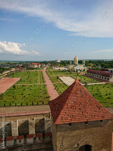 Bendery Fortress is an architectural monument of the 16th century. Located on the right bank of the Dniester River in the city of Bendery, Transnistria photo