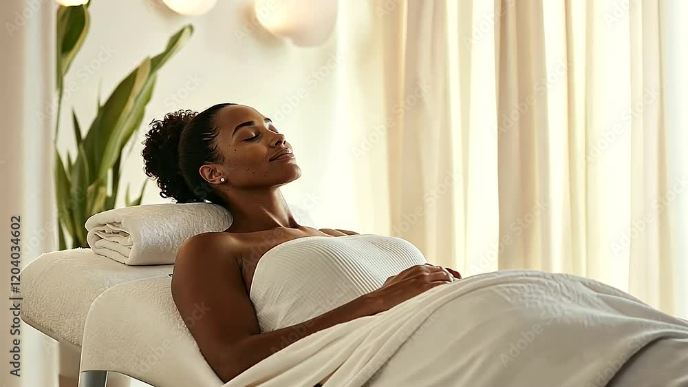 Prenatal Massage Session in Serene Spa Environment Prenatal Massage Session in Serene Spa Environment