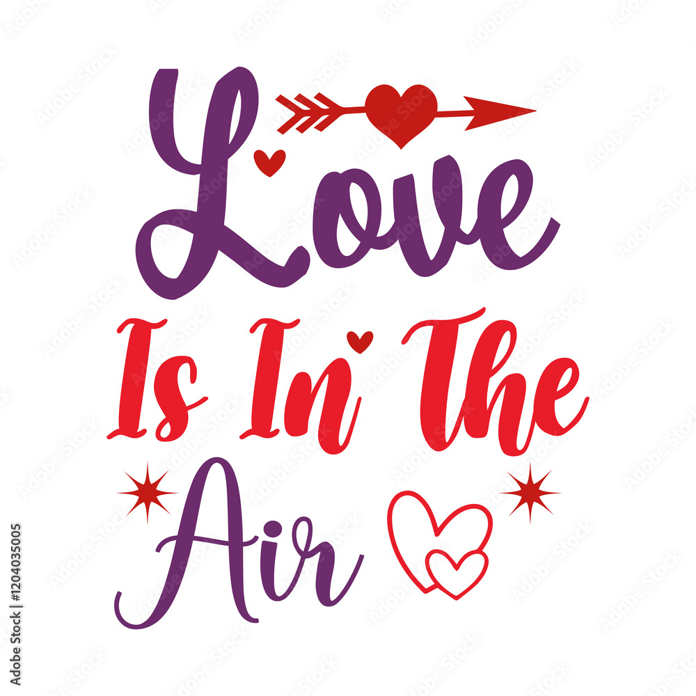 Obraz premium valentine day t shirt