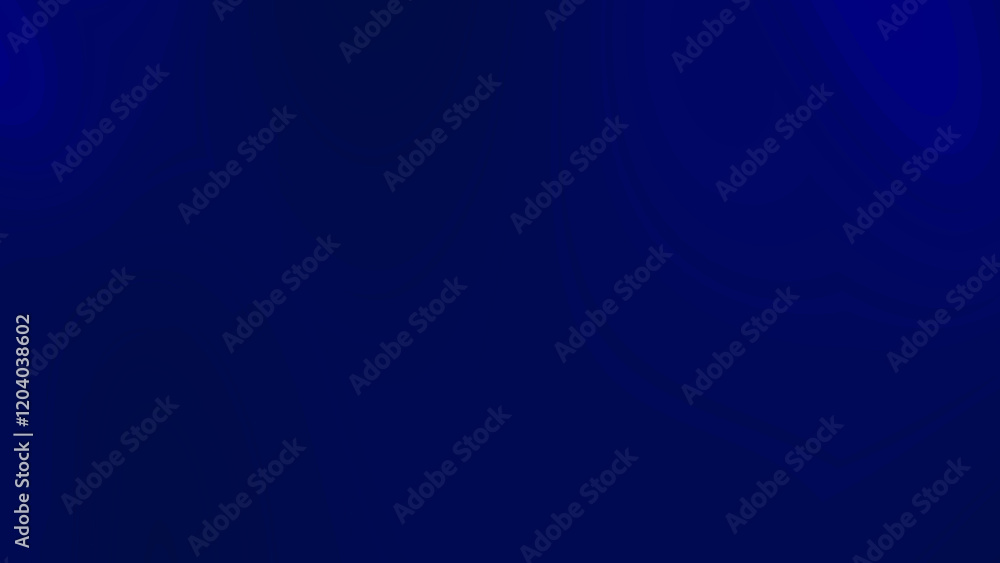 Obraz premium Solid deep blue gradient background with subtle dark shading for versatile use