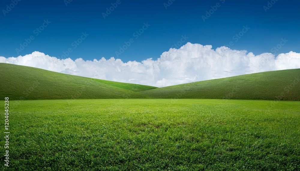 Fototapeta premium landscape with mountains and sky