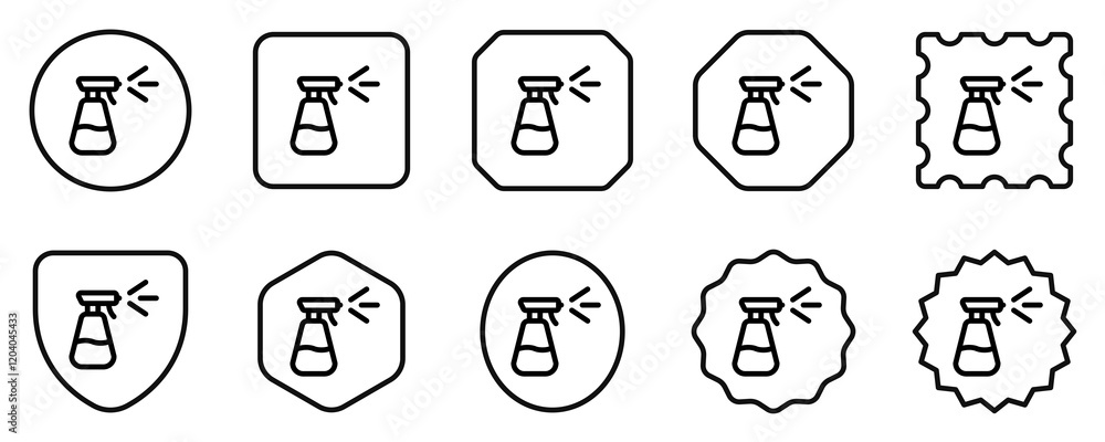 Editable bottle sprayer vector icon. Part of a big icon set family. Perfect for web and app interfaces, presentations, infographics, etc Editable bottle sprayer vector icon. Part of a big icon set family. Perfect for web and app interfaces, presentations, infographics, etc