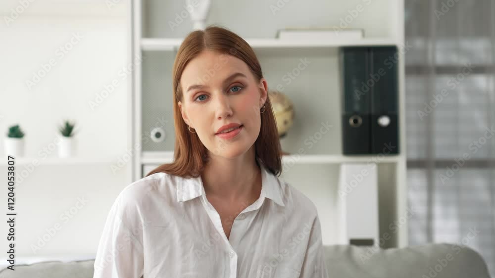 Friendly psychologist woman in clinic office professional portrait with smile looking at camera at psychologist office clinic. The experienced and prim confident psychologist Friendly psychologist woman in clinic office professional portrait with smile looking at camera at psychologist office clinic. The experienced and prim confident psychologist